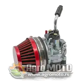 Karburator za Tomos Automatik A3 A35 A5 APN6 Dellorto SHA 14-12 sa filterom crveni, slika 3 - Karburator za TOMOS