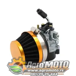 Karburator za Tomos Automatik A3 A35 A5 APN6 Dellorto SHA 14-12 sa filterom žuti, slika 3 - Karburator za TOMOS