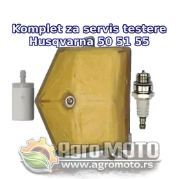 Komplet za servis testere Husqvarna 50 51 55, slika 1 - Delovi za HUSQVARNA / JONSERED testere