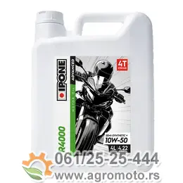 Motorno ulje IPONE R4000 10W-50 4L, slika 1 - Motorna ulja za 4T motocikle