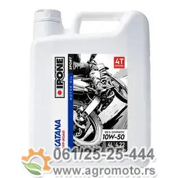 Motorno ulje IPONE Off Road Katana 10W-50 4T 4L, slika 1 - Motorna ulja za 4T motocikle