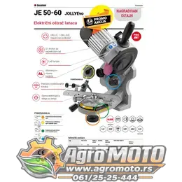 Oštrač lanca za motorne testere JOLLY EVO Tecomec, slika 1 - Alat za motorne testere