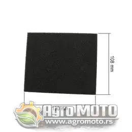 Filter vazduha univerzalni 130x108x25 mm sunđerasti, slika 1 - Delovi za HONDA kosilice