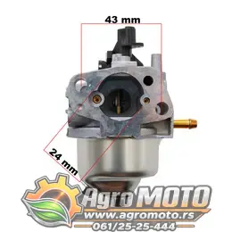 Karburator OHV motora kosilice T575 T675 1P65 1P70F difuzor 19mm sa pumpicom, slika 2 - Delovi za VILLAGER / FARM / LONCIN / MTD kosilice