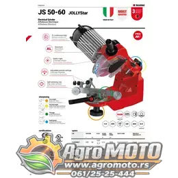 Oštrač lanca za motorne testere Jolly Star JS 50-60 Tecomec, slika 2 - Alat za motorne testere