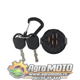 Kontakt brava sa 3 pozicije i 5 kontakata 725-04228, slika 3 - Delovi za BRIGGS & STRATTON kosilice