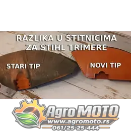 Štitnik glave trimera za Stihl FS 120 350 450 sa nožićem novi tip, slika 2 - Delovi za STIHL trimere