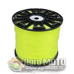 Struna za trimer četvrtasta 2,4mm 1408m Tecomec, slika 1 - Struna za trimer