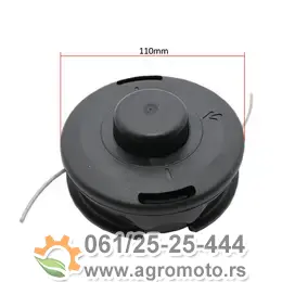 Glava za trimer Tap&Go Tecomec M10x1,25 50719020, slika 1 - Delovi za VILLAGER trimere