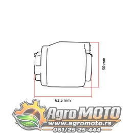 Elektronika (bobina) Briggs & Stratton 290880, slika 2 - Delovi za BRIGGS & STRATTON kosilice