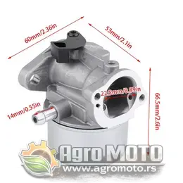 Karburator Briggs & Stratton Quantum 625 650 799868 498170 497586, slika 1 - Delovi za BRIGGS & STRATTON kosilice