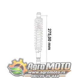 Amortizer kineski ATV 110 275mm beli, slika 2 - Kvad / Pocket