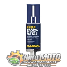 Lepak za metal dvokomponentni MANNOL Epoxy-Metal 9905 30 gr, slika 1 - Kozmetika i održavanje