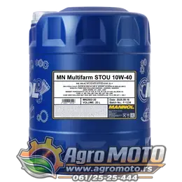 Ulje univerzalno MANNOL Multifarm STOU SAE 10W-40 2502 20L, slika 1 - Transmisiona ulja