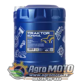 Motorno ulje MANNOL Traktor Superoil 15W-40 7406 10L, slika 1 - Ulja za Traktore i radne mašine