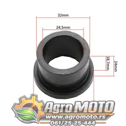 Čaura zadnjih vila Tomos APN debela 24x32x25 mm, slika 1 - Sedišta / Ram / Korman za TOMOS