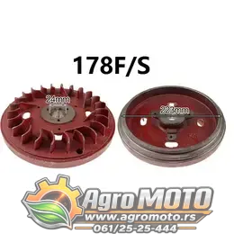 Zamajac motora Kipor 178F, slika 2 - KIPOR motori