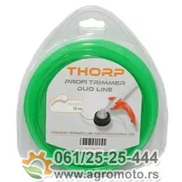 Struna za trimer okrugla 2,4mm 15m Thorp, slika 1 - Struna za trimer