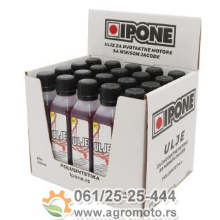 Motorno ulje IPONE Self Oil 2T 100 ml polusintetičko sa mirisom jagode 20 komada 1