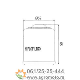 Filter ulja HF183 HifloFiltro 2