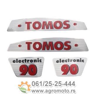 Nalepnice Tomos Electronic 90 1