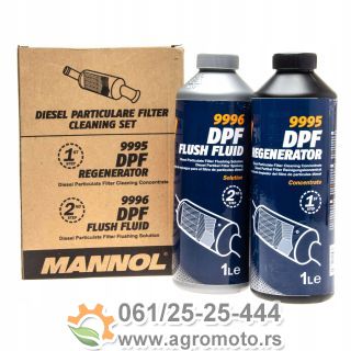 Komplet za regeneraciju i čišćenje DPF Regenerator & Flush Fluid Mannol 1L + 1L 1